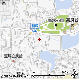 福岡県久留米市荒木町荒木1335-5周辺の地図