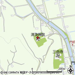 清浄院周辺の地図