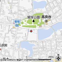 福岡県久留米市荒木町荒木1327周辺の地図