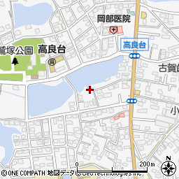 福岡県久留米市荒木町荒木1954-5周辺の地図