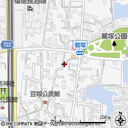 福岡県久留米市荒木町荒木1402周辺の地図