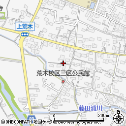 福岡県久留米市荒木町荒木1717周辺の地図
