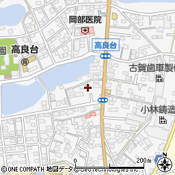 福岡県久留米市荒木町荒木1954-7周辺の地図