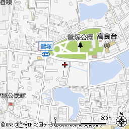 福岡県久留米市荒木町荒木1328周辺の地図