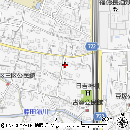 福岡県久留米市荒木町荒木1428-5周辺の地図