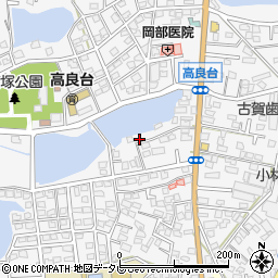 福岡県久留米市荒木町荒木1954-6周辺の地図