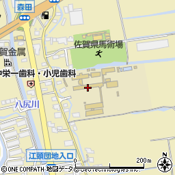 佐賀県立ろう学校周辺の地図