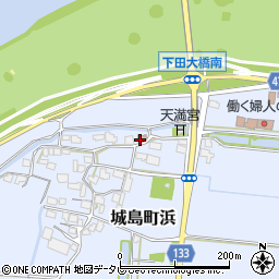 城島文化センター周辺の地図