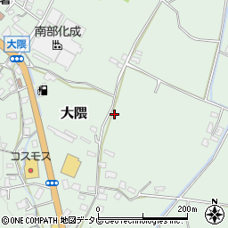 大分県玖珠郡玖珠町大隈874-2周辺の地図