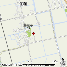 佐賀県小城市江利630周辺の地図