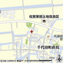 佐賀県神埼市千代田町直鳥1421-7周辺の地図