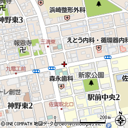 三漢薬局周辺の地図