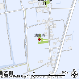 佐賀県小城市牛津町乙柳302周辺の地図