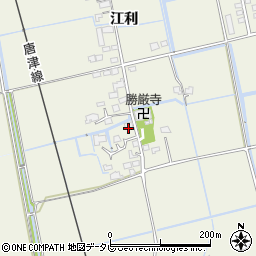 佐賀県小城市江利651周辺の地図