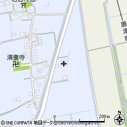 佐賀県小城市牛津町乙柳347周辺の地図