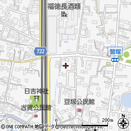 福岡県久留米市荒木町荒木1371-11周辺の地図
