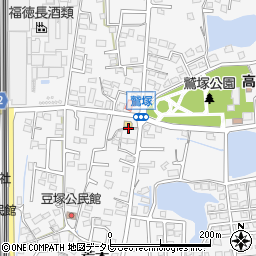 福岡県久留米市荒木町荒木1397周辺の地図