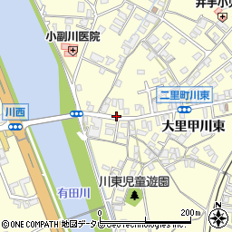 佐賀県伊万里市二里町大里甲川東2861周辺の地図