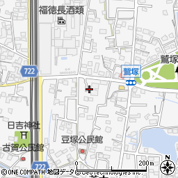 福岡県久留米市荒木町荒木1407周辺の地図