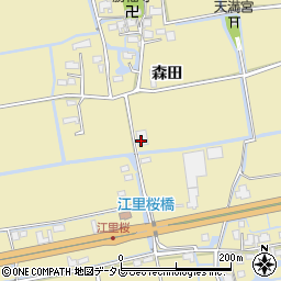 江里桜機械利用組合周辺の地図