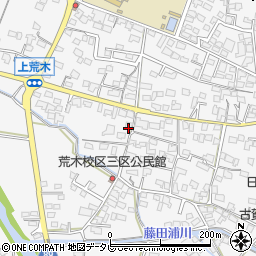 福岡県久留米市荒木町荒木1680-1周辺の地図