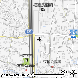 福岡県久留米市荒木町荒木1371周辺の地図