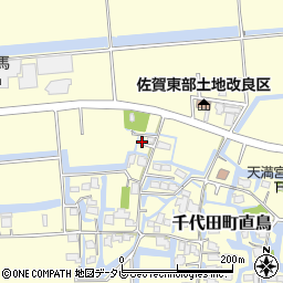 佐賀県神埼市千代田町直鳥1421-5周辺の地図
