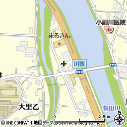 佐賀県伊万里市二里町大里乙3周辺の地図