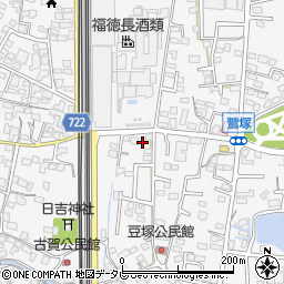福岡県久留米市荒木町荒木1413周辺の地図