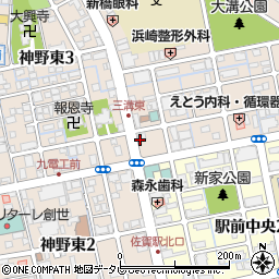 佐賀県　宅建政治連盟周辺の地図