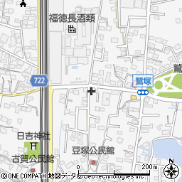 福岡県久留米市荒木町荒木1409-1周辺の地図