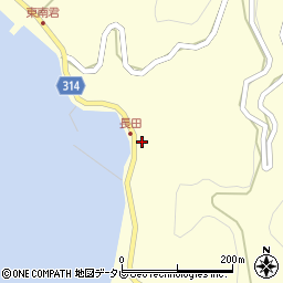 愛媛県宇和島市吉田町南君1134周辺の地図
