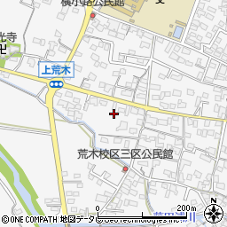 福岡県久留米市荒木町荒木1671周辺の地図
