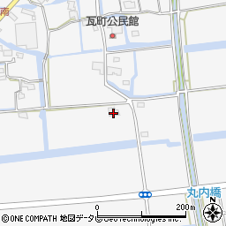 佐賀県佐賀市兵庫町瓦町886周辺の地図