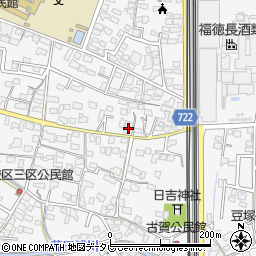 福岡県久留米市荒木町荒木1695周辺の地図