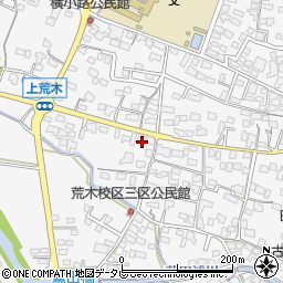 福岡県久留米市荒木町荒木1679周辺の地図