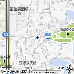 福岡県久留米市荒木町荒木1253周辺の地図