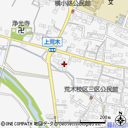 福岡県久留米市荒木町荒木1663-1周辺の地図