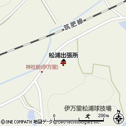伊万里市松浦コミュニティセンター周辺の地図