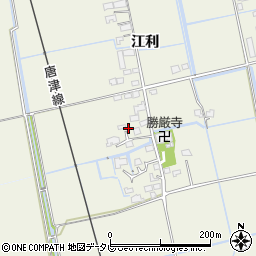 佐賀県小城市江利28周辺の地図