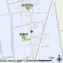 佐賀県小城市牛津町乙柳330-3周辺の地図