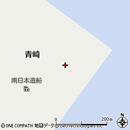 株式会社南日本造船　本社・大在工場周辺の地図