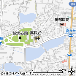 福岡県久留米市荒木町荒木1313周辺の地図