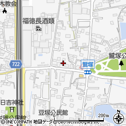 福岡県久留米市荒木町荒木1250周辺の地図