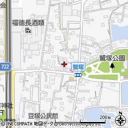 福岡県久留米市荒木町荒木1255周辺の地図