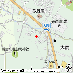 大分県玖珠郡玖珠町大隈29-3周辺の地図