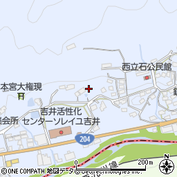 長崎県佐世保市吉井町立石周辺の地図