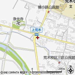 福岡県久留米市荒木町荒木1664周辺の地図