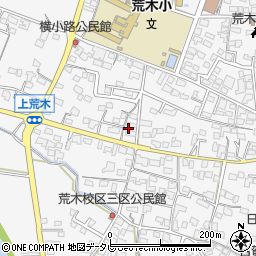 福岡県久留米市荒木町荒木1682周辺の地図