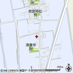 佐賀県小城市牛津町乙柳324周辺の地図